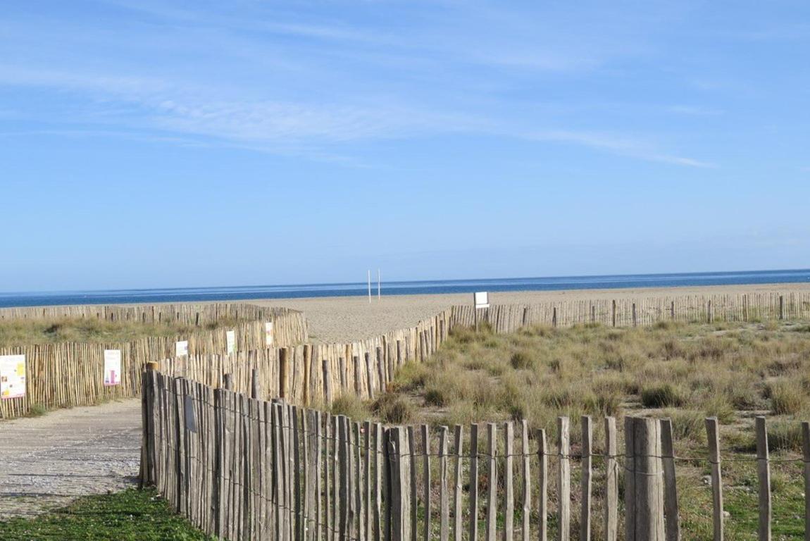 Studio 3 Personnes Acces Direct Plage - Parking Prive - 3Tvp30 Le Barcarès Eksteriør billede