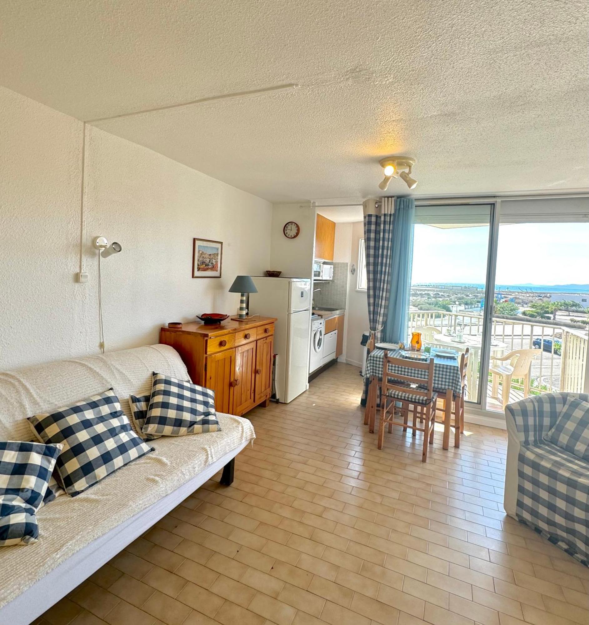 Studio 3 Personnes Acces Direct Plage - Parking Prive - 3Tvp30 Le Barcarès Eksteriør billede
