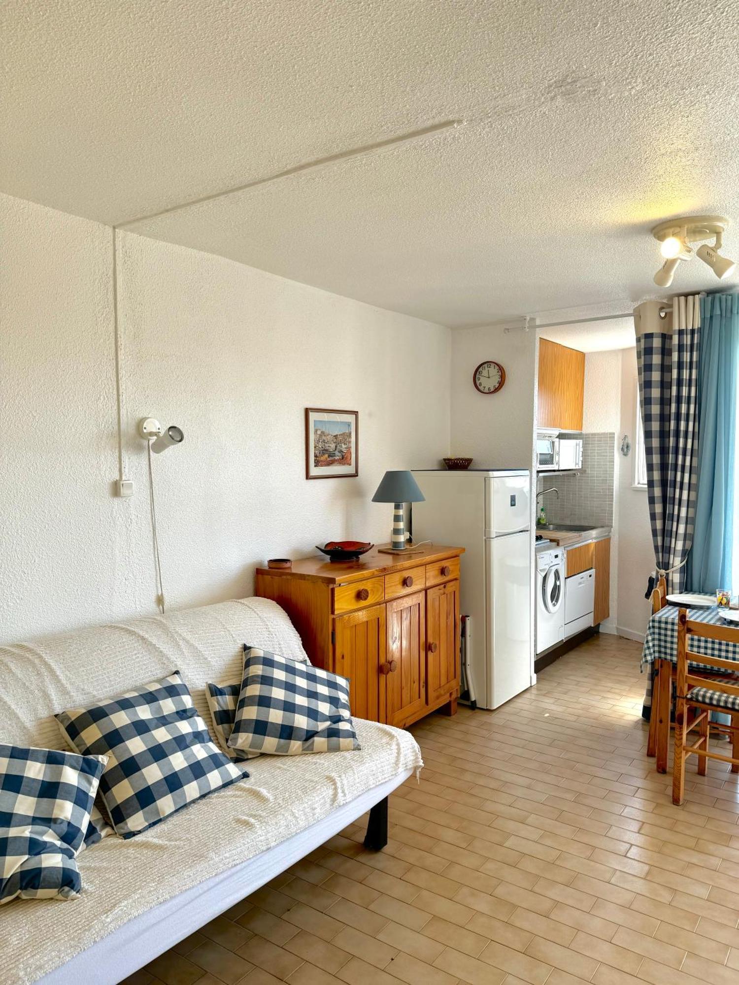 Studio 3 Personnes Acces Direct Plage - Parking Prive - 3Tvp30 Le Barcarès Eksteriør billede